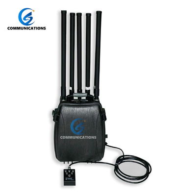 900MHz 1.2G 1.5G 2.4G 5.2G 5.8G سیستم دفاعی آشکارساز سیگنال بدون سرنشین با 6 آنتن